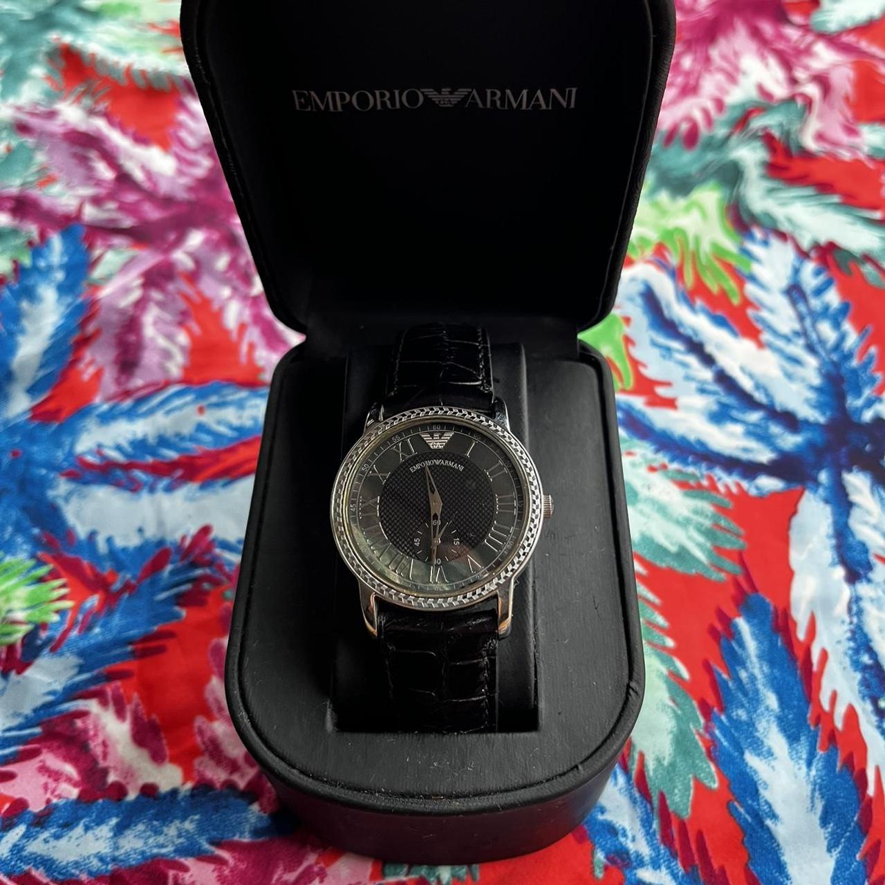 Emporio Armani Women s Watch Used but overall in Depop