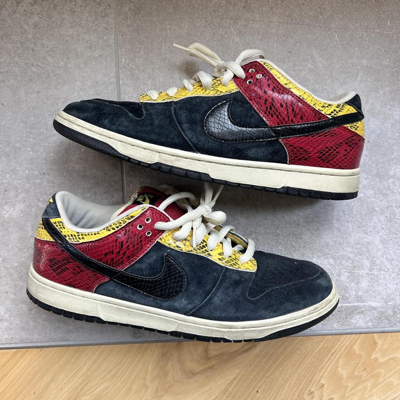 2007 Nike sb dunk low coral snake 