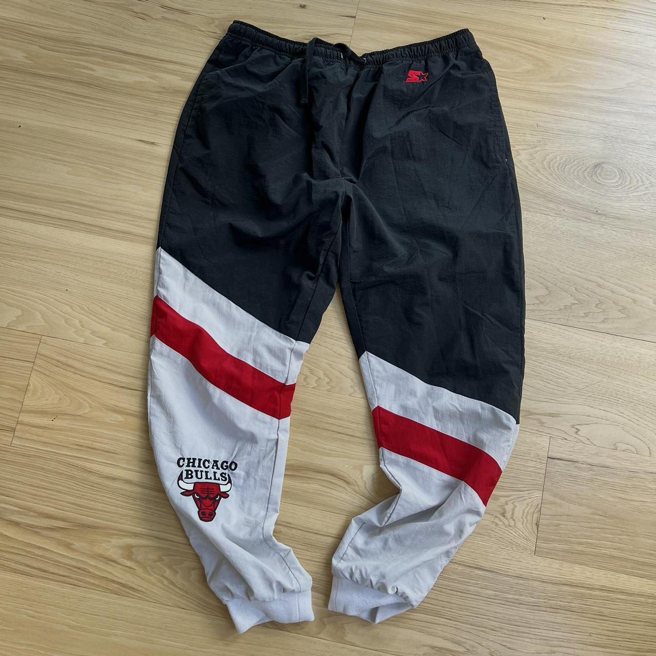 Chicago Bulls Mitchell &Ness NBA warmup - Depop