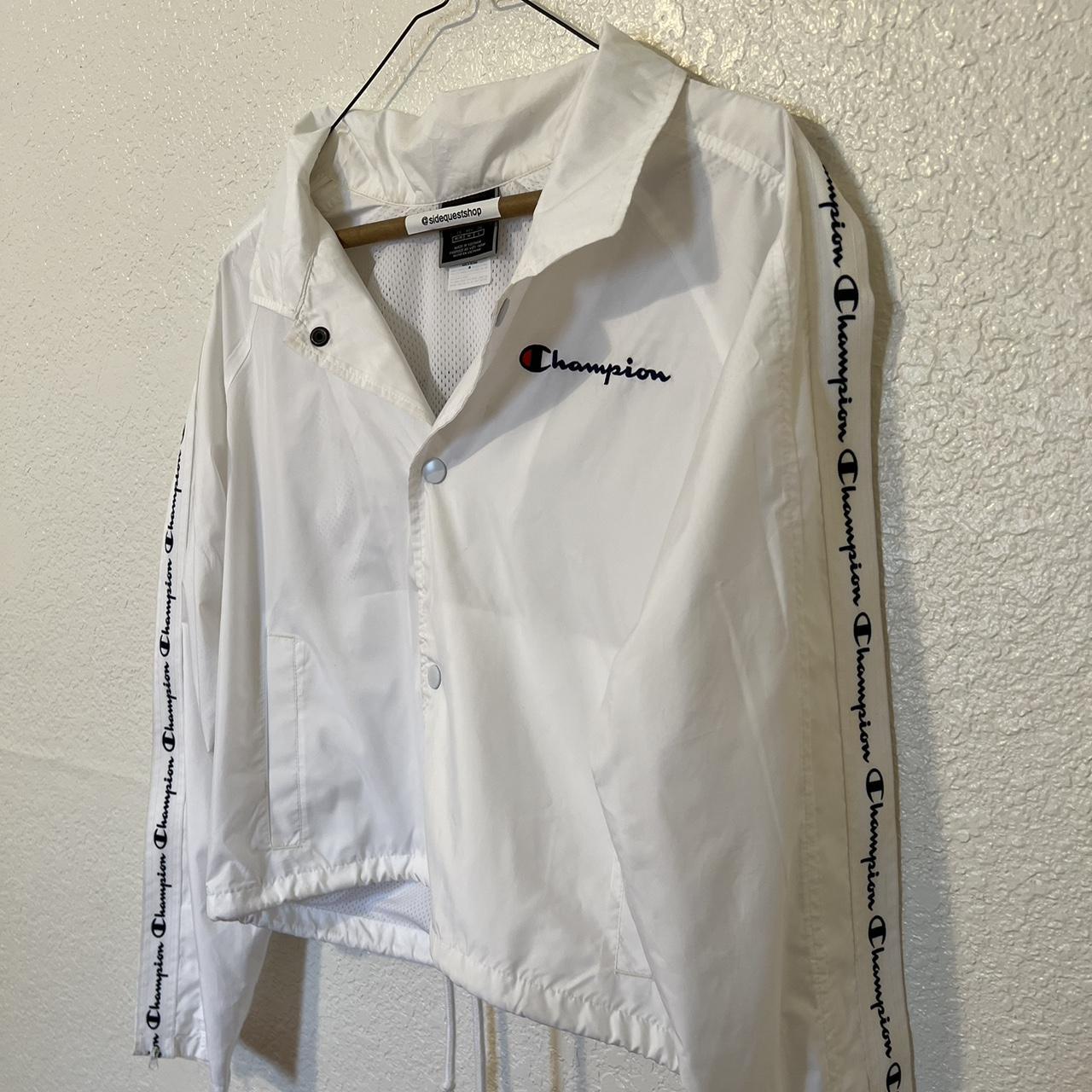 Champion windbreaker cropped hotsell