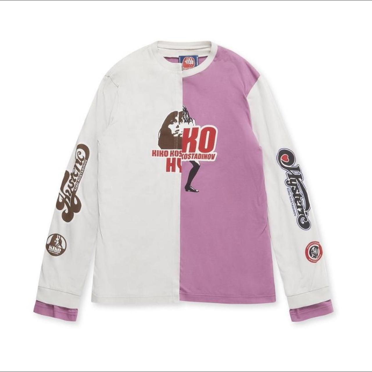 Kiko kostadinov hysteric glamour long sleeve jersey... - Depop