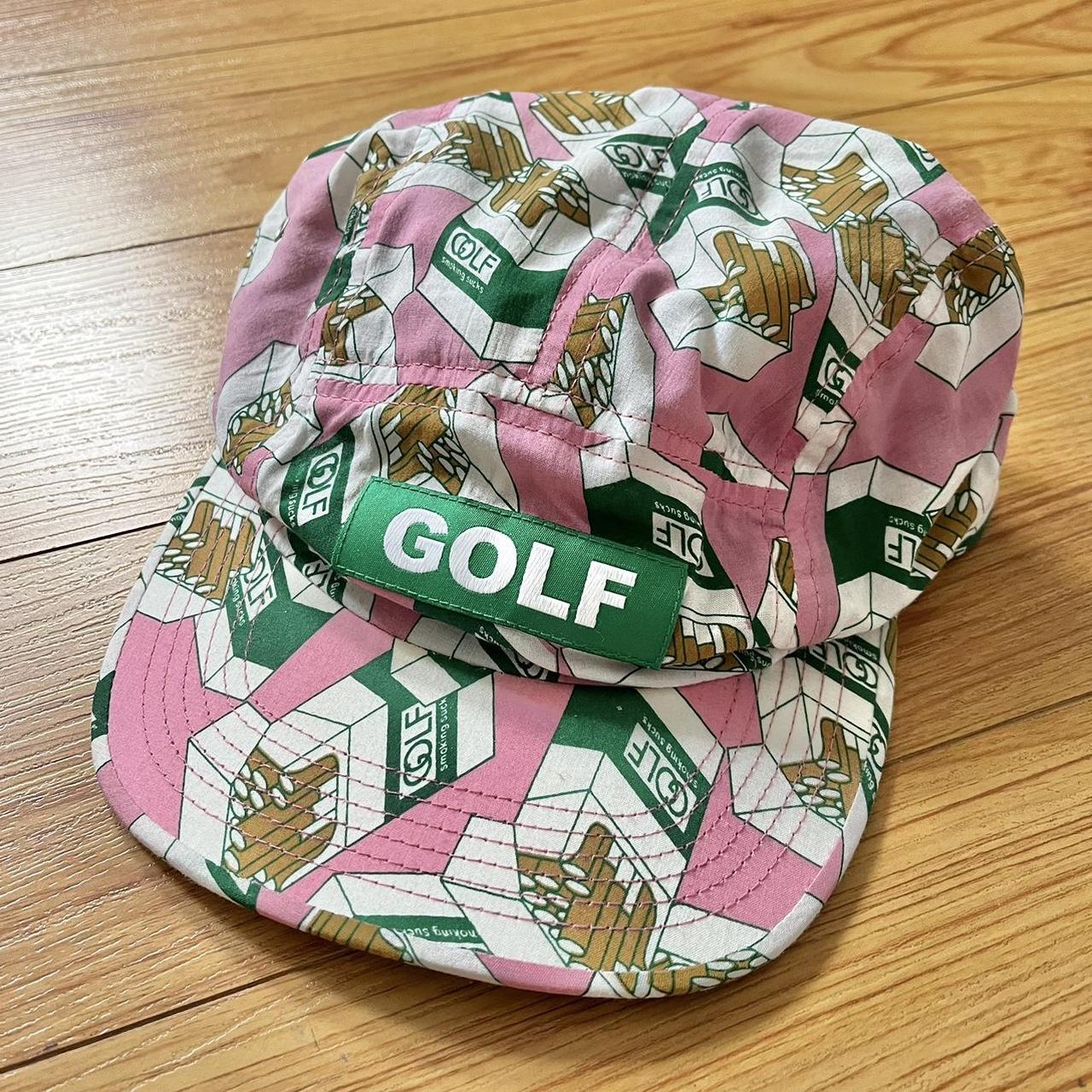 Golf Wang Cursive Script Logo Hat Red Blue New Never... - Depop