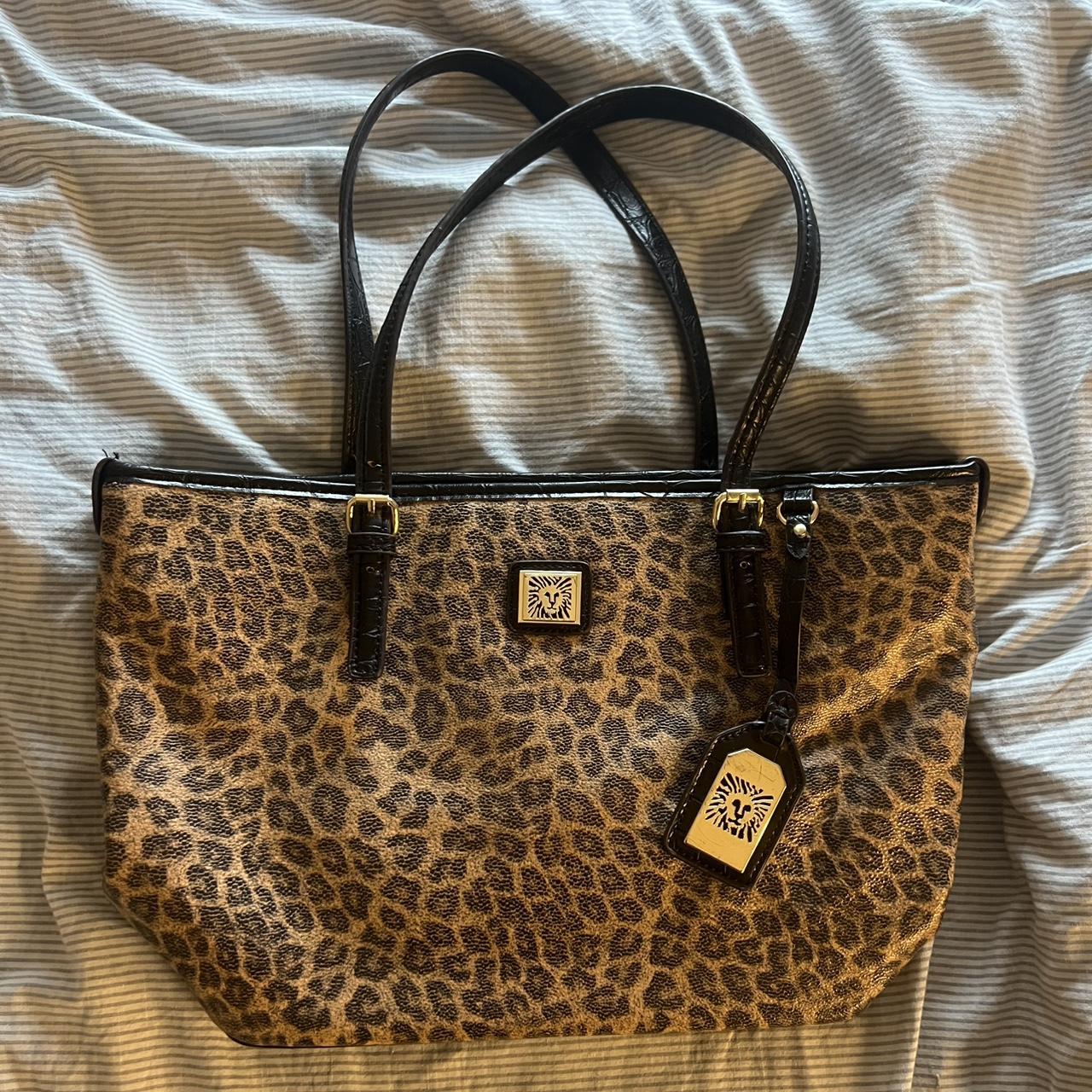 Bag leopard-print-tote - Depop
