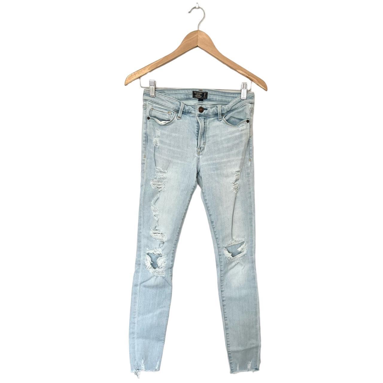 Abercrombie and fitch hot sale harper super skinny