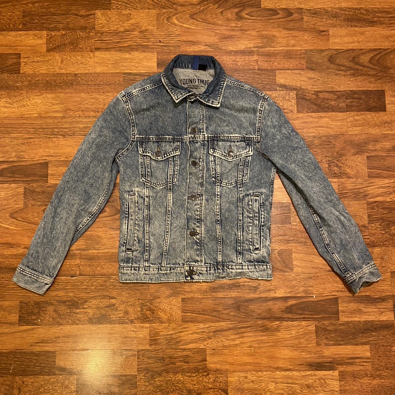 H&M Men's Blue Jacket | Depop