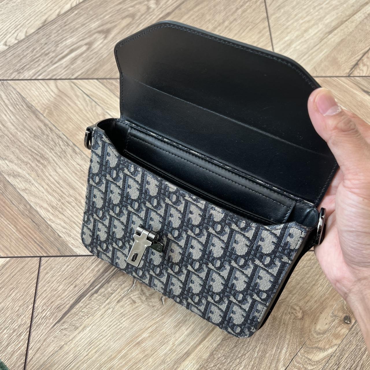 Dior Lock Messenger Pouch Oblique Galaxy... Depop