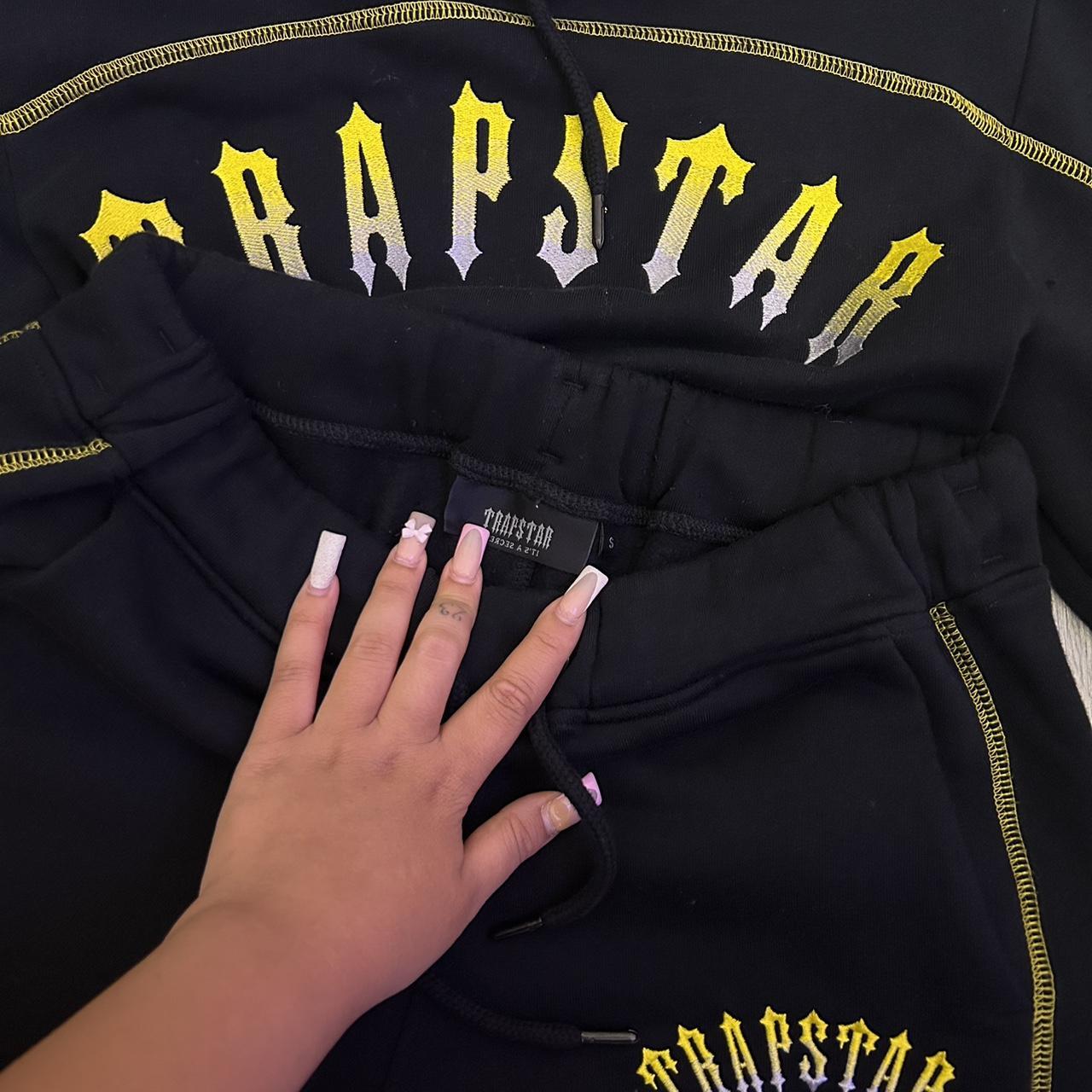 trapstar x central cee tracksuit size small joggers | Depop