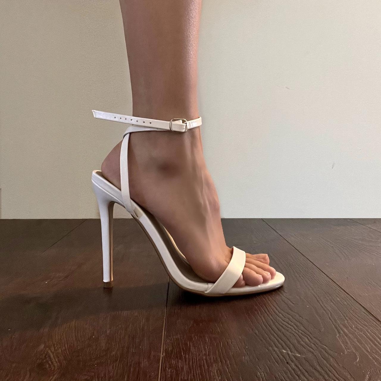 Missguided white clearance heels