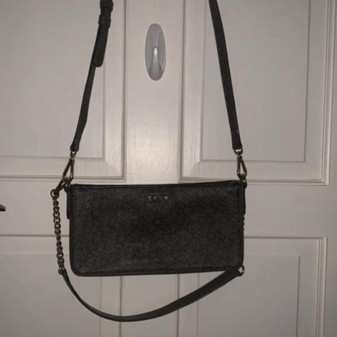DKNY cross body bag has smaller handle so longer... Depop