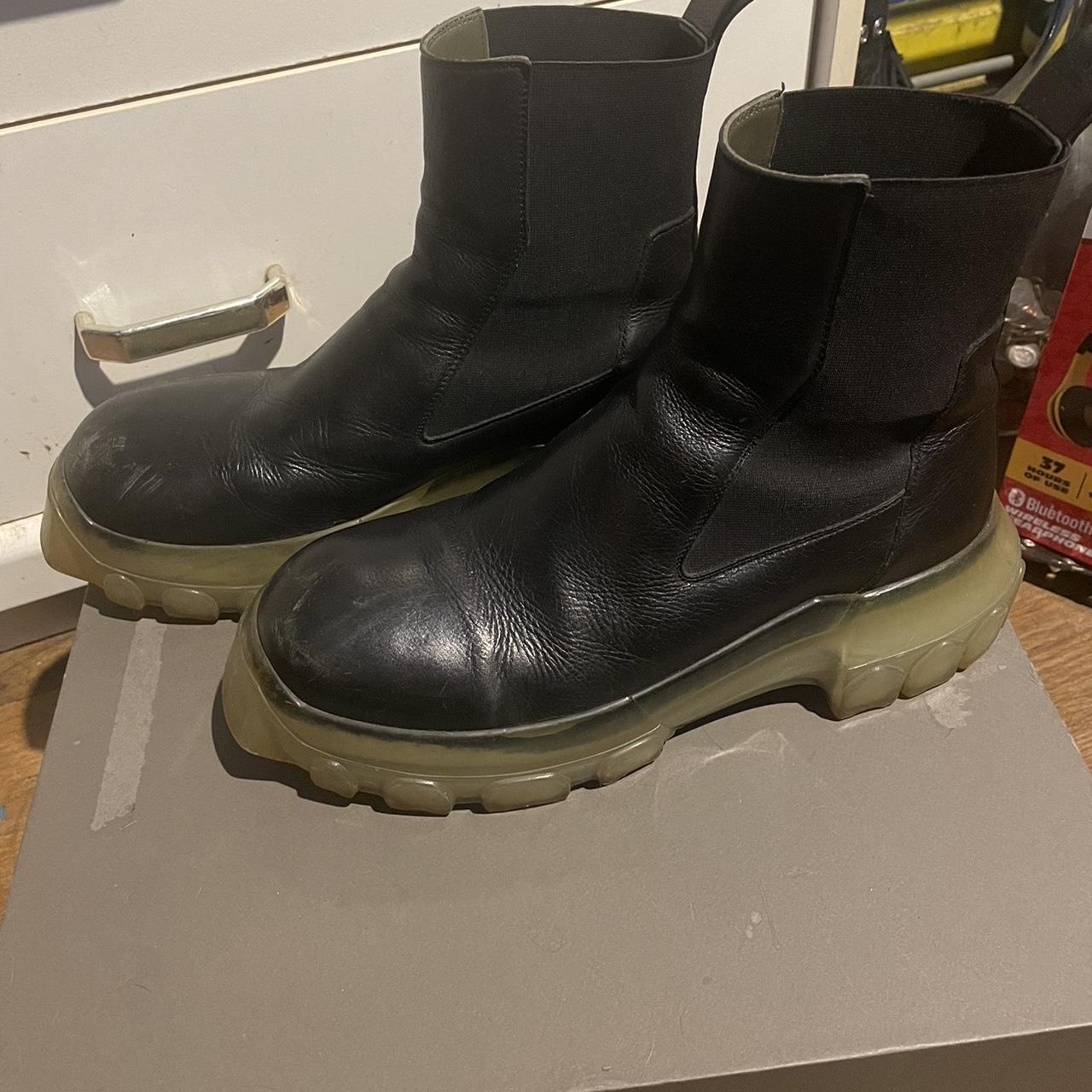 Rick Owens bozo beetle tractor boots Size 41 but | Depop