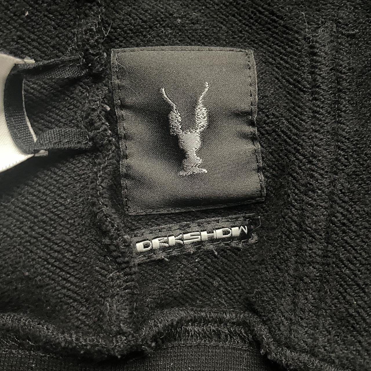 未使用タグ付】RICK OWENS DRKSHDW パッチ スウェット S