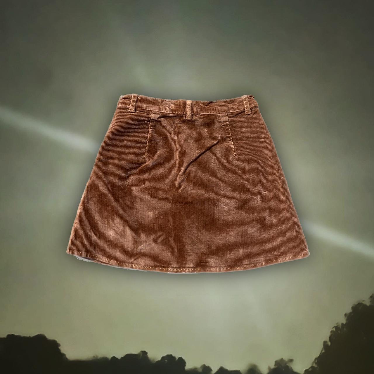 Brandy Melville Women's Brown Skirt Depop