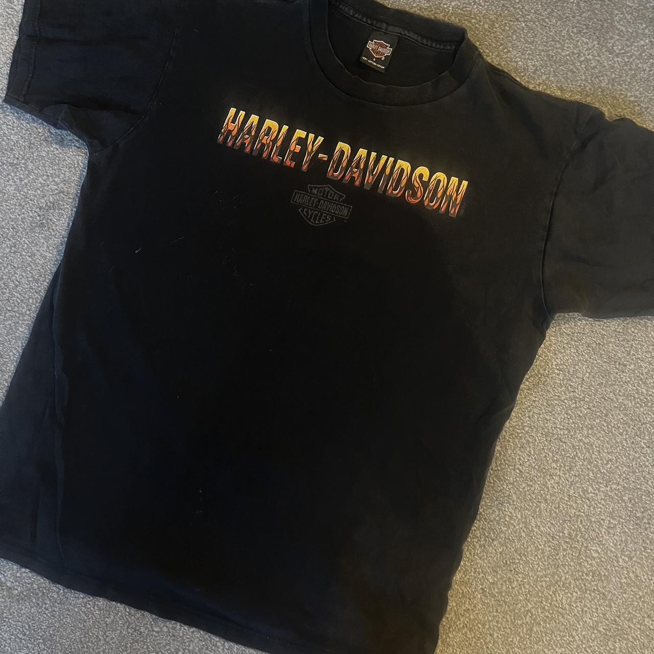 Vintage 2000 Harley Davidson Orlando Florida Tshirt... - Depop