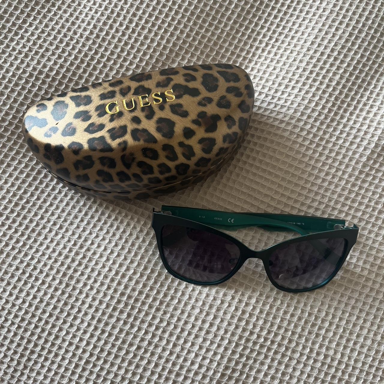 Guess sunglasses leopard clearance print