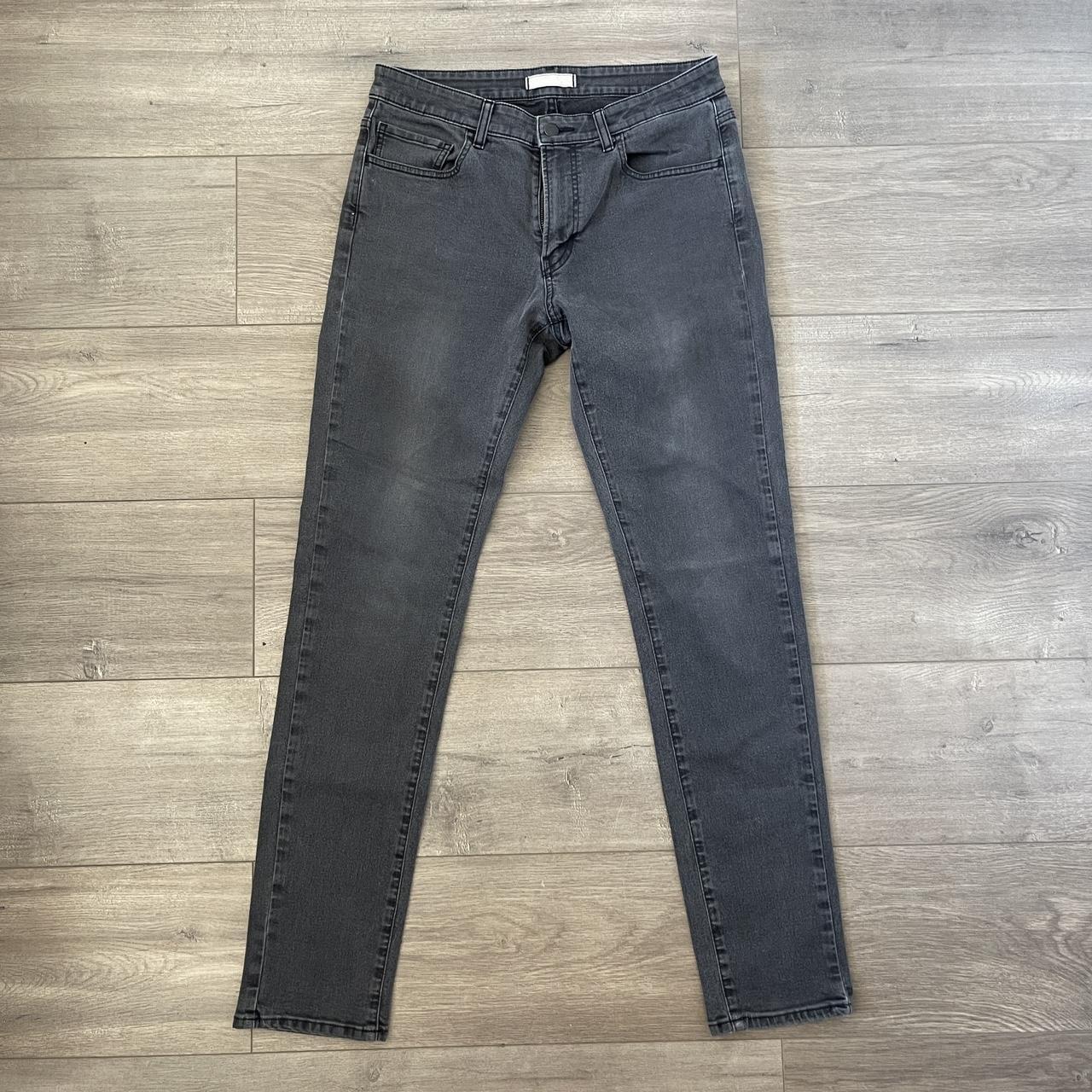 Uniqlo denim pants Slim fit #uniqlo #denimpants... - Depop