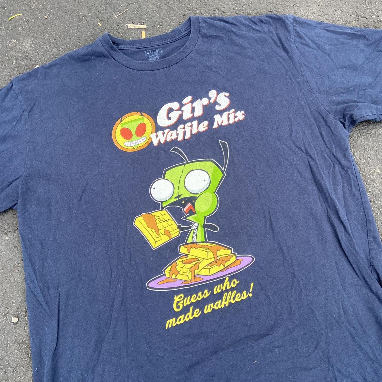 Invader Zim Gir’s Waffle Mix Guess Who Made Waffles... Depop