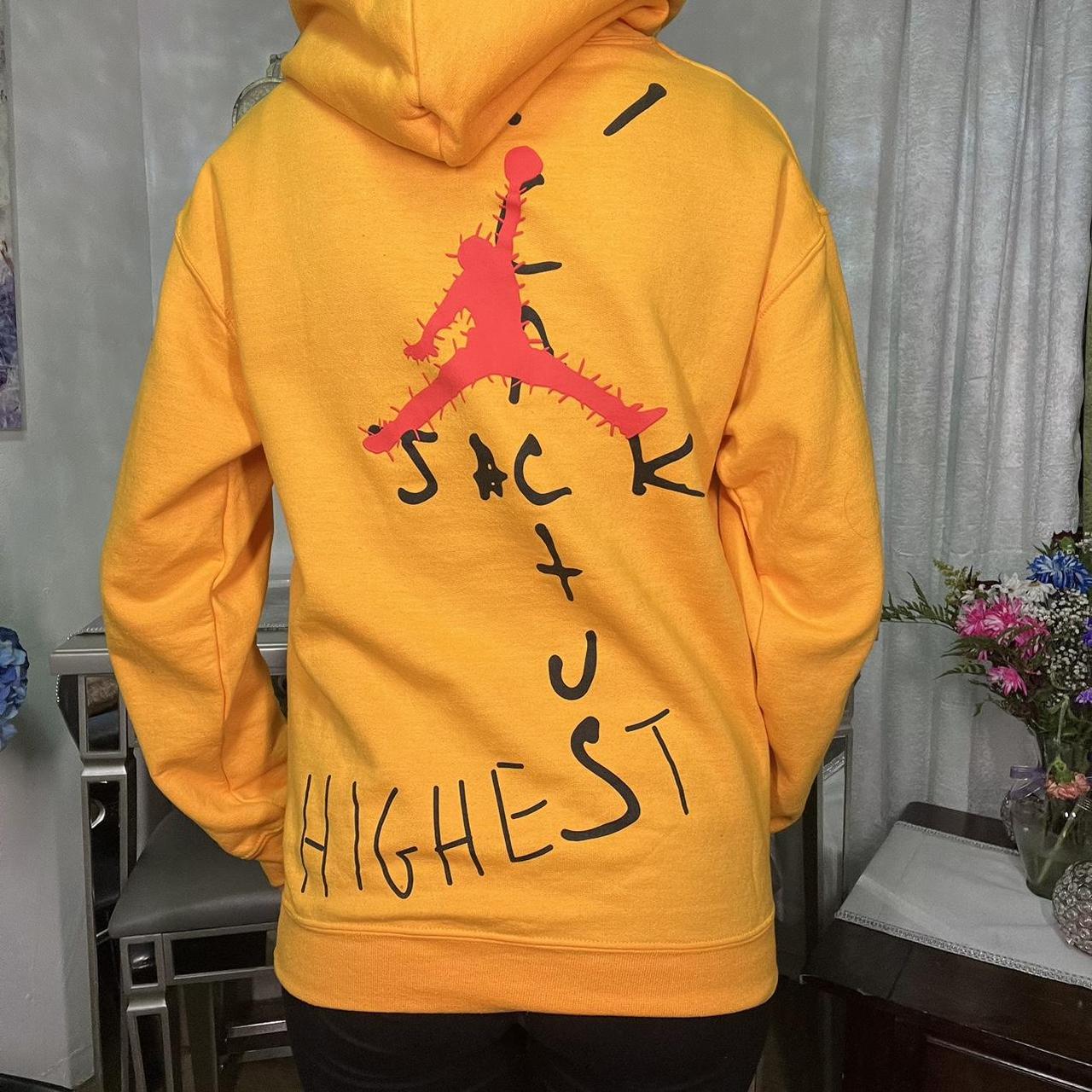 Yellow travis 2025 scott hoodie