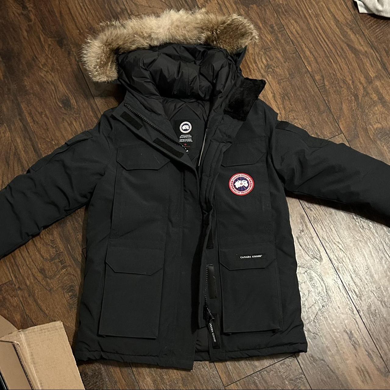 Women's Expedition Parka Heritage in Navy, Fusion... Depop