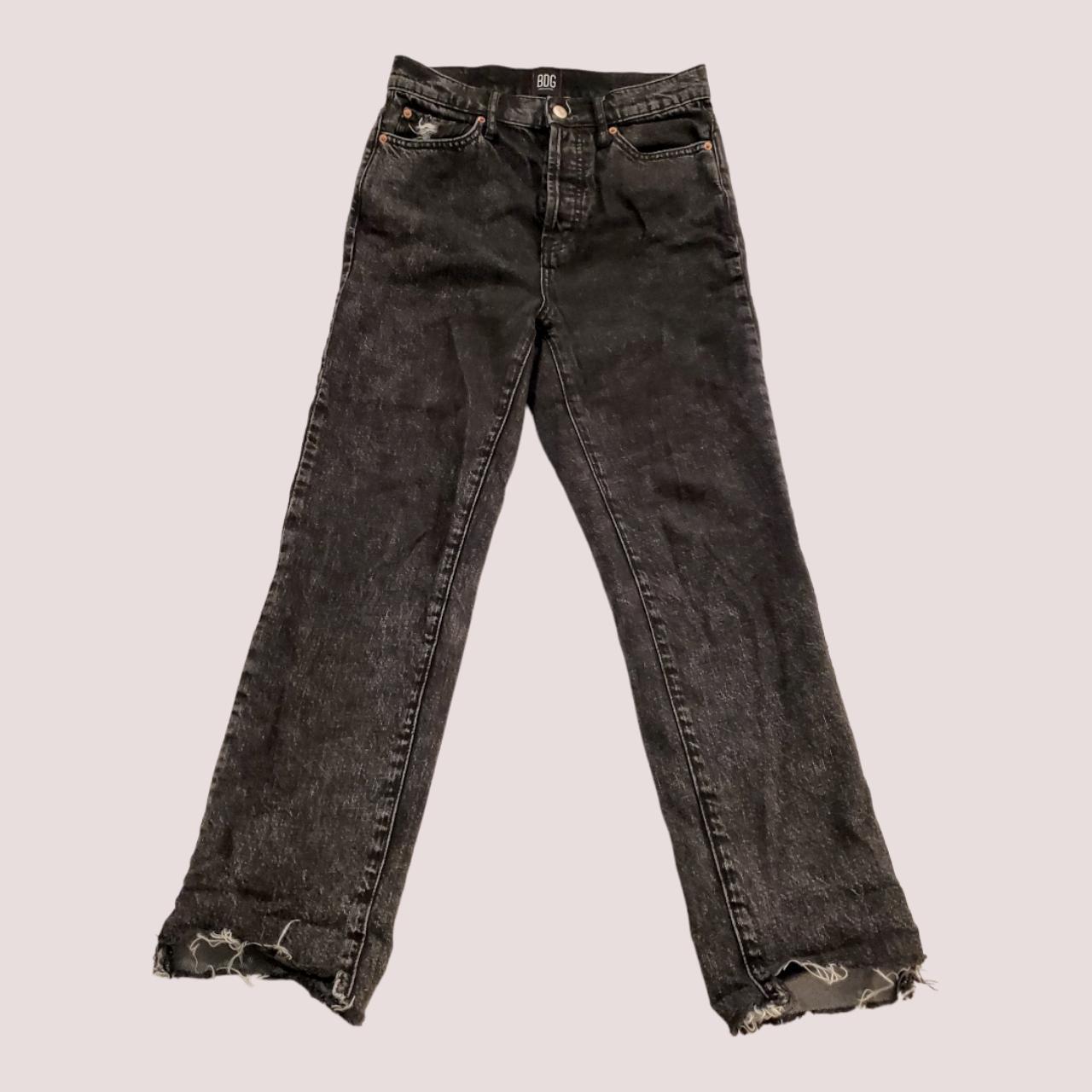 Bdg destructed sales black skinny jeans