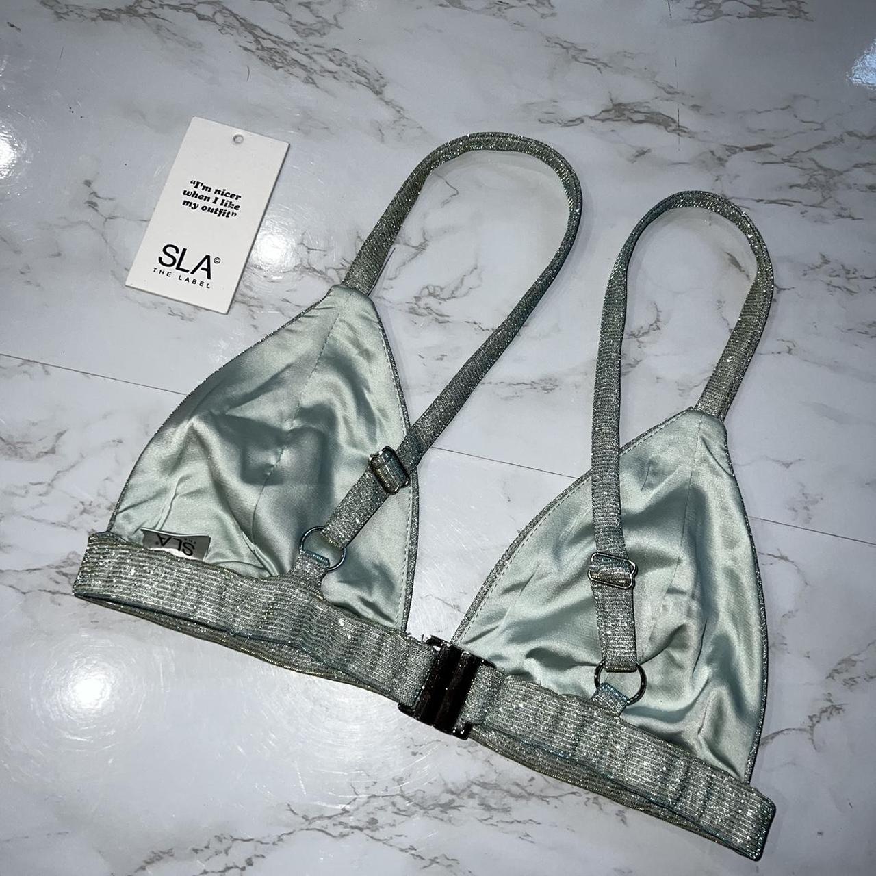 SLA THE LABEL MINT BRALETTE. Size XS Mint color... - Depop