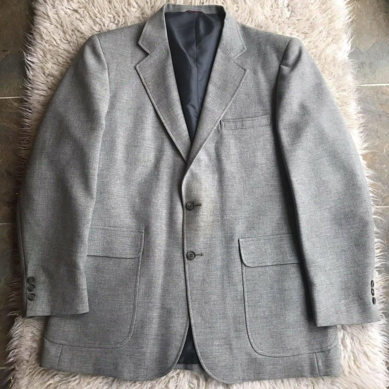 JcPenney Action Master Blazer Sz 44 Mens Vintage 70s... Depop