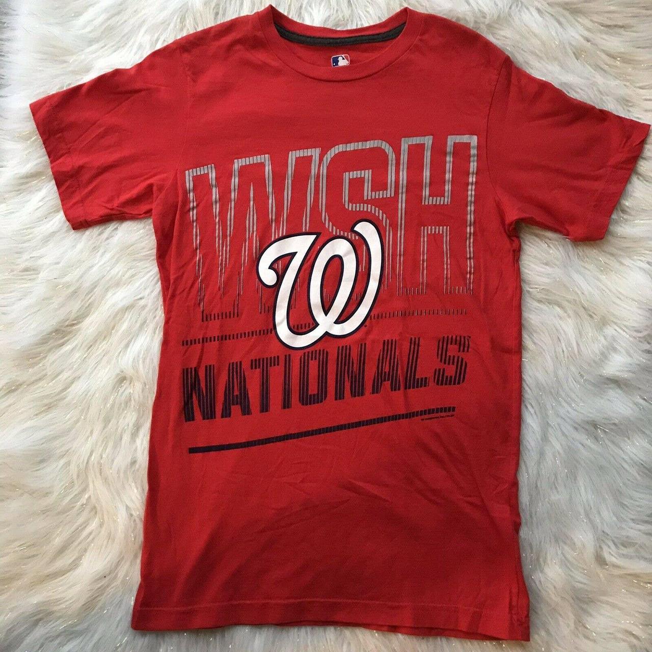 Washington nationals t shirt Size medium Color - Depop