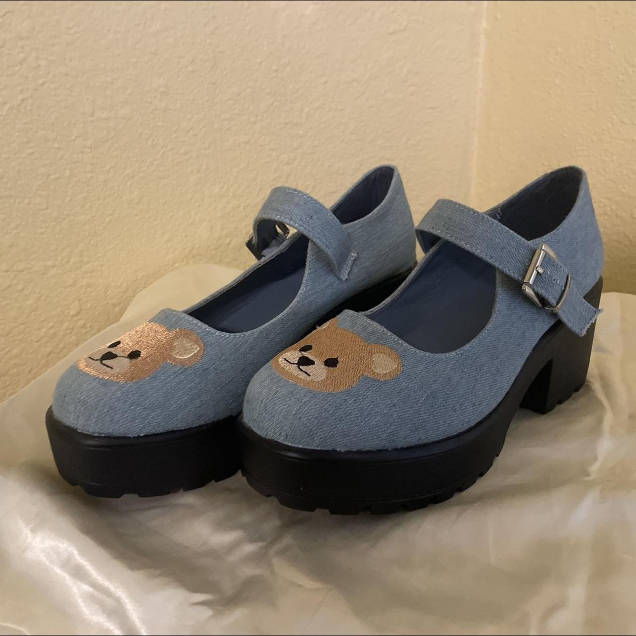 Koi Footwear Teddy Bear Mary Janes!! ☆size US... Depop