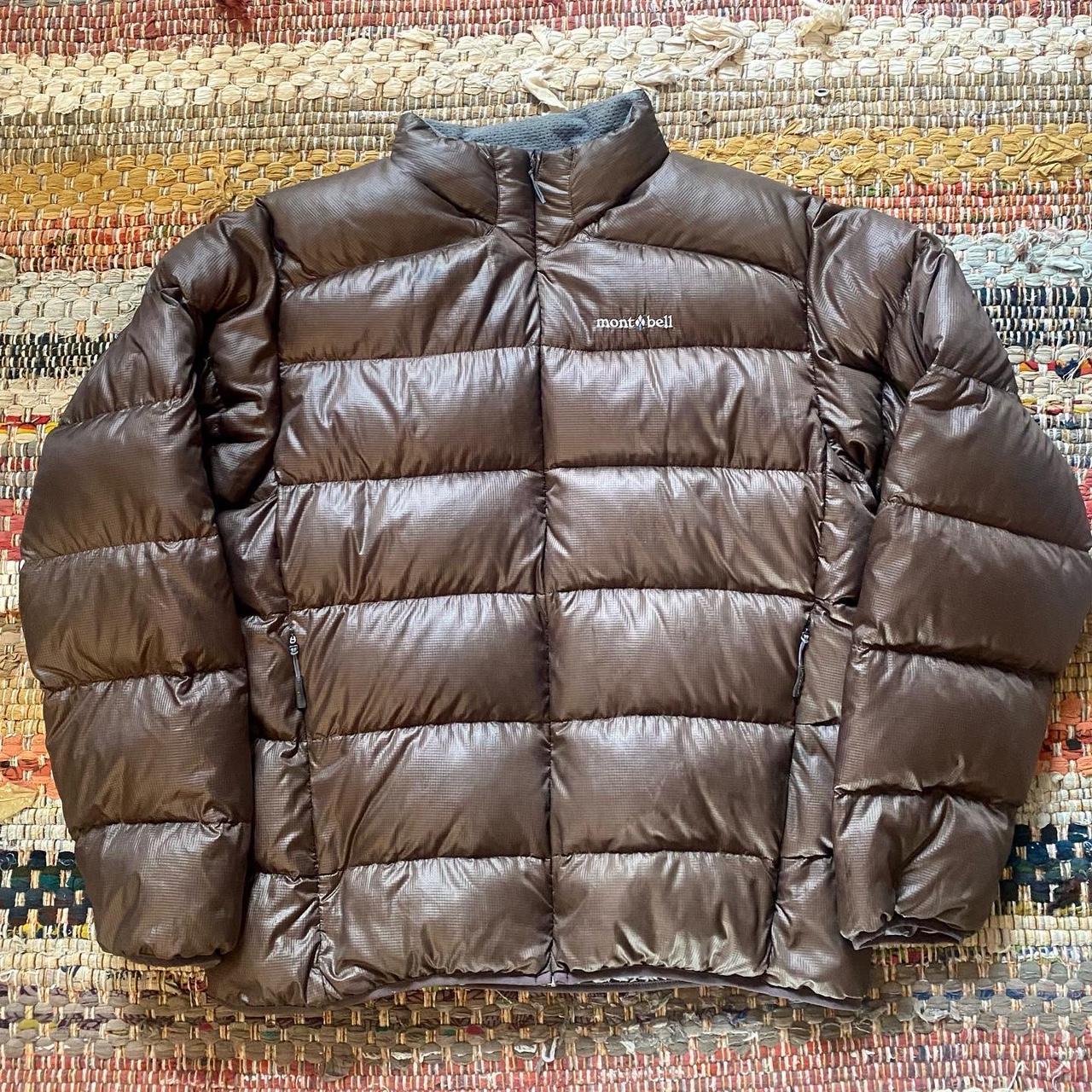 Montbell Brown Superior Down Puffer Jacket... - Depop