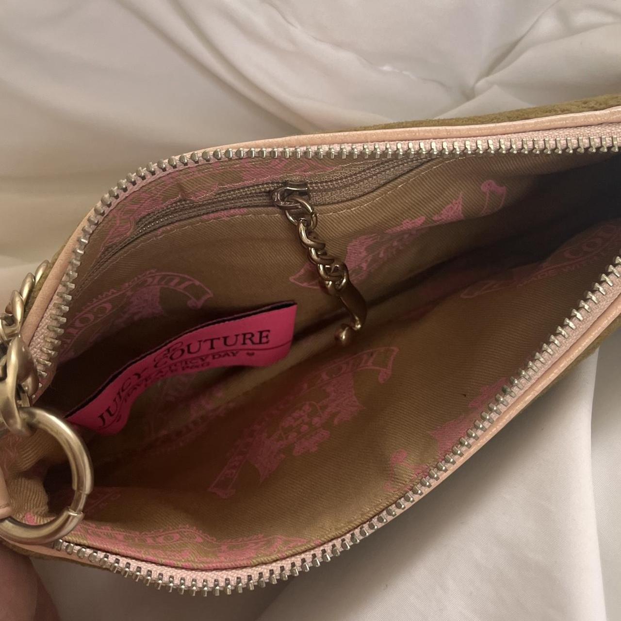 PINK ARCHED MONOGRAM BAGUETTE FLAP BAG – Juicy Couture UK