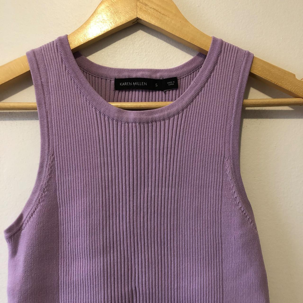 Karen Millen Women's Purple Blouse (3)