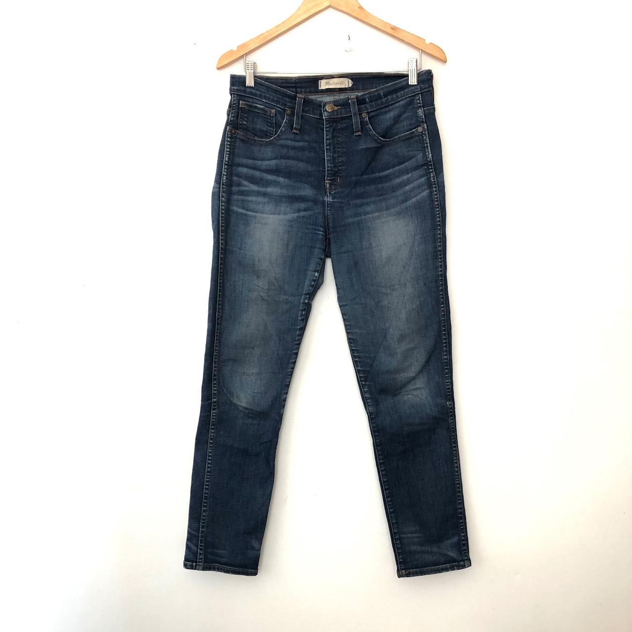 Madewell slim straight jeans in clearance william wash