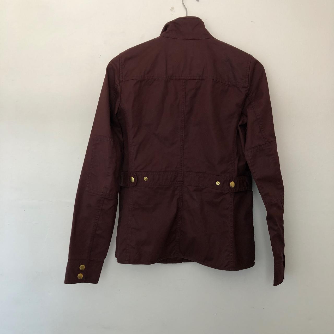 Burgundy sale field jacket