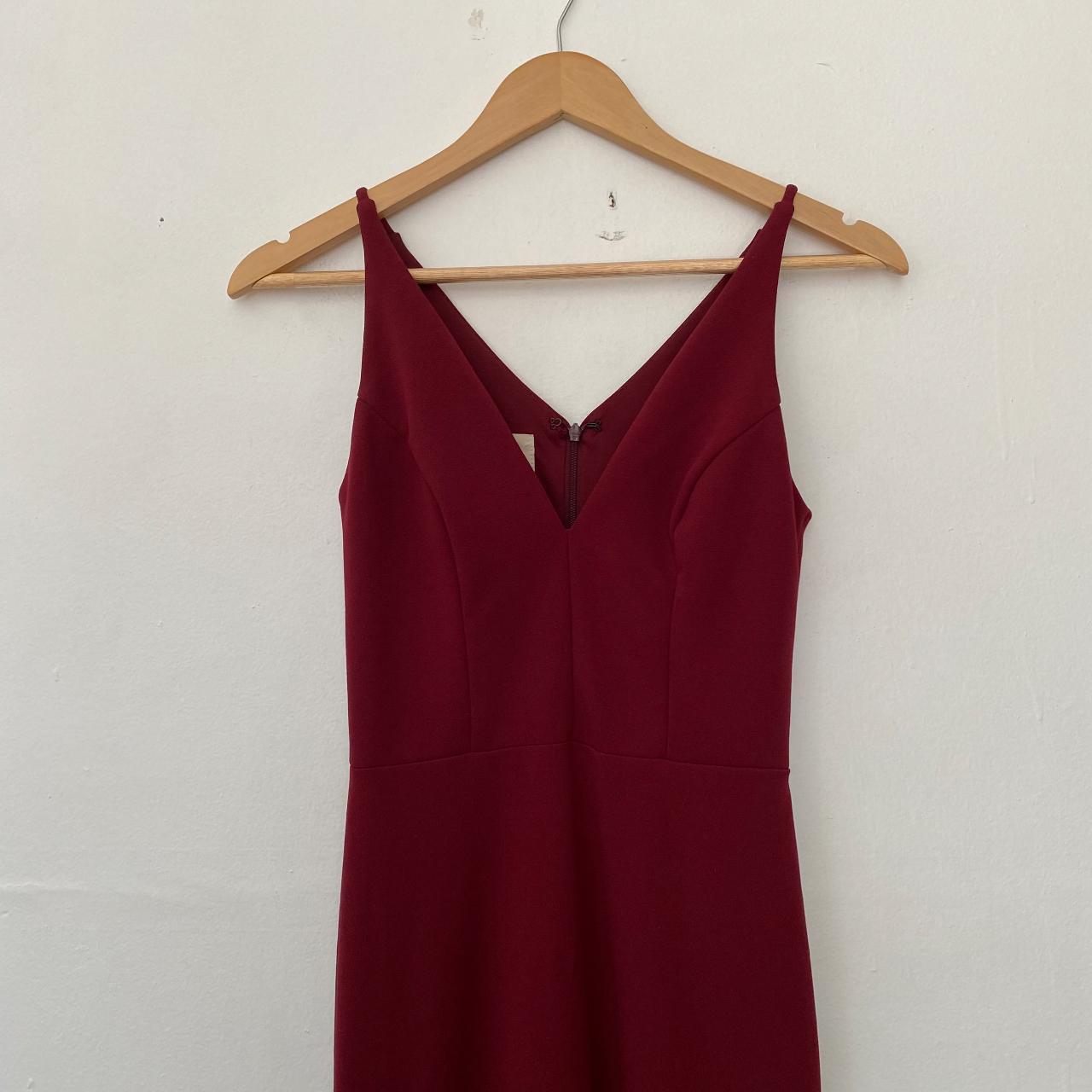 Bhldn jones 2024 dress burgundy