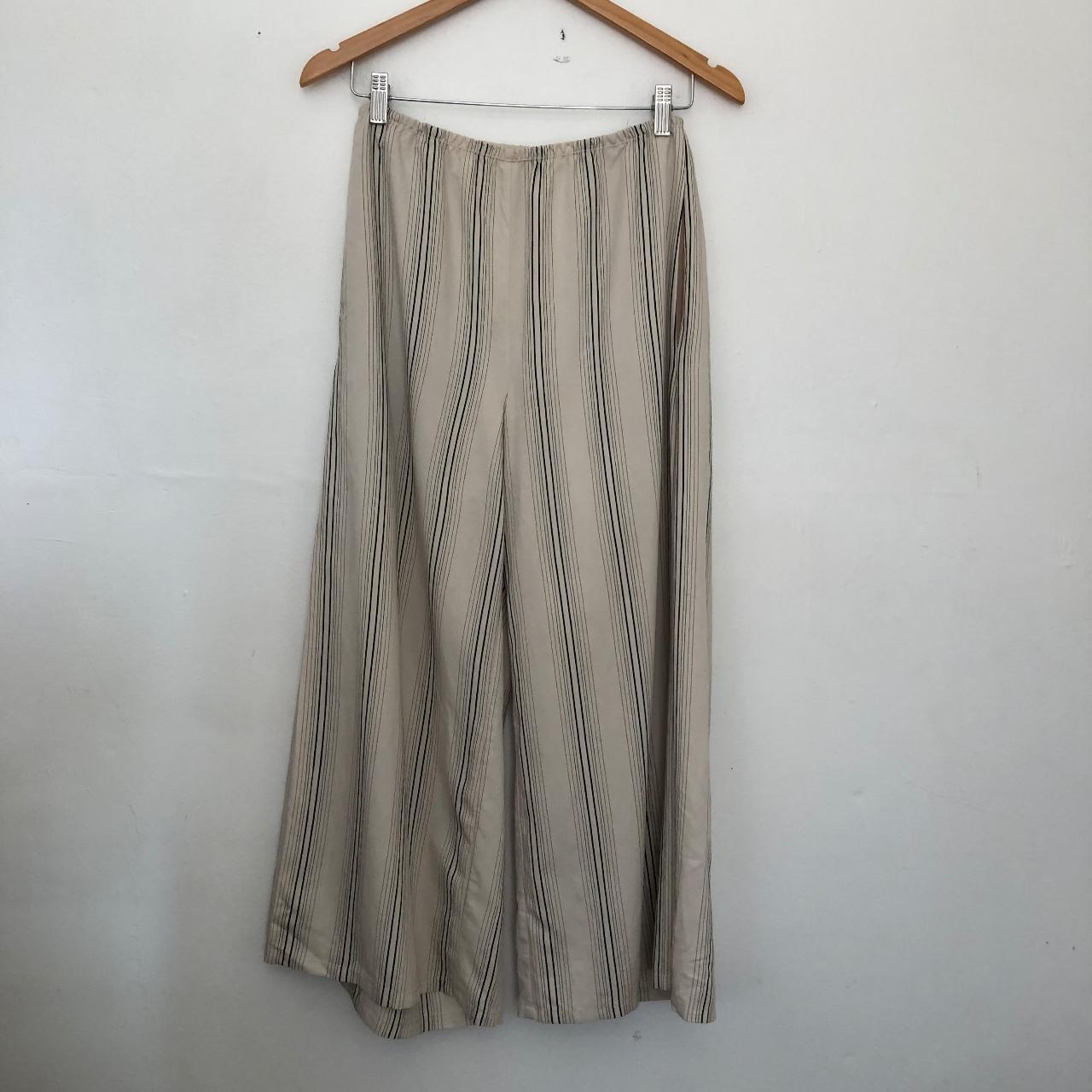 Vince striped hot sale pants