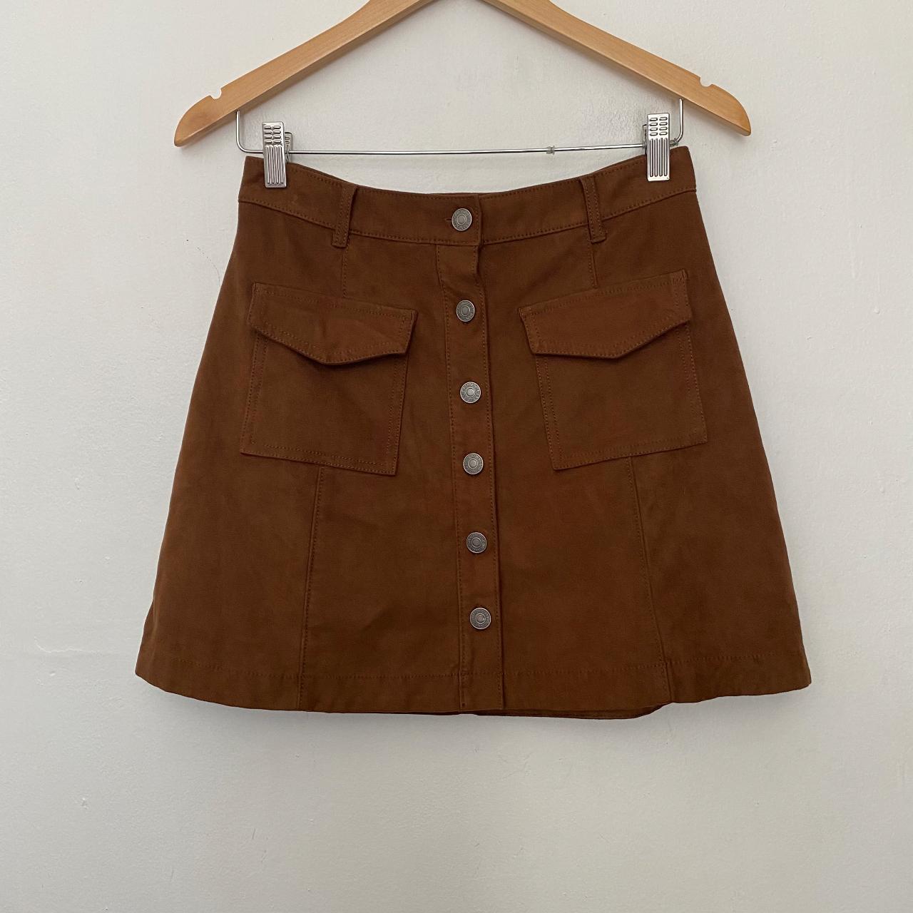 Abercrombie faux suede skirt best sale