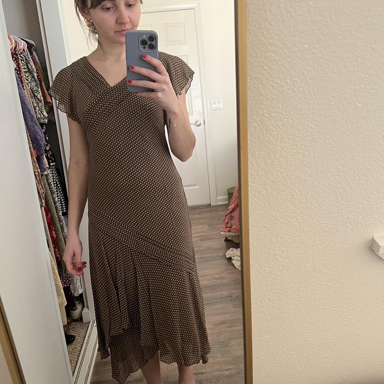 Lisa Says Gah Women's Brown Dress (2)