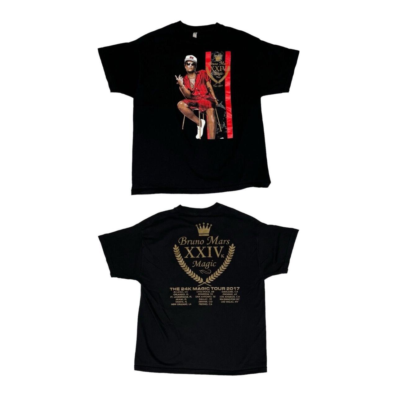 Bruno Mars 24K Magic Tour Shirt shops Vegas