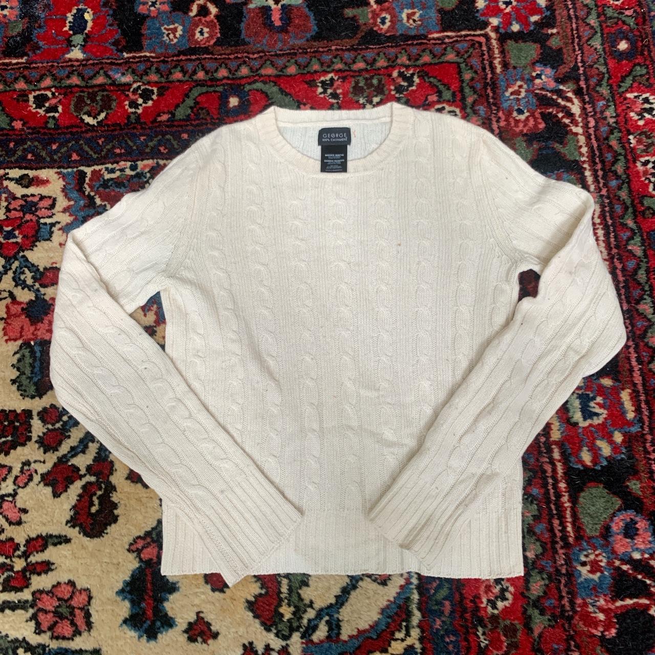 George cashmere outlet sweater