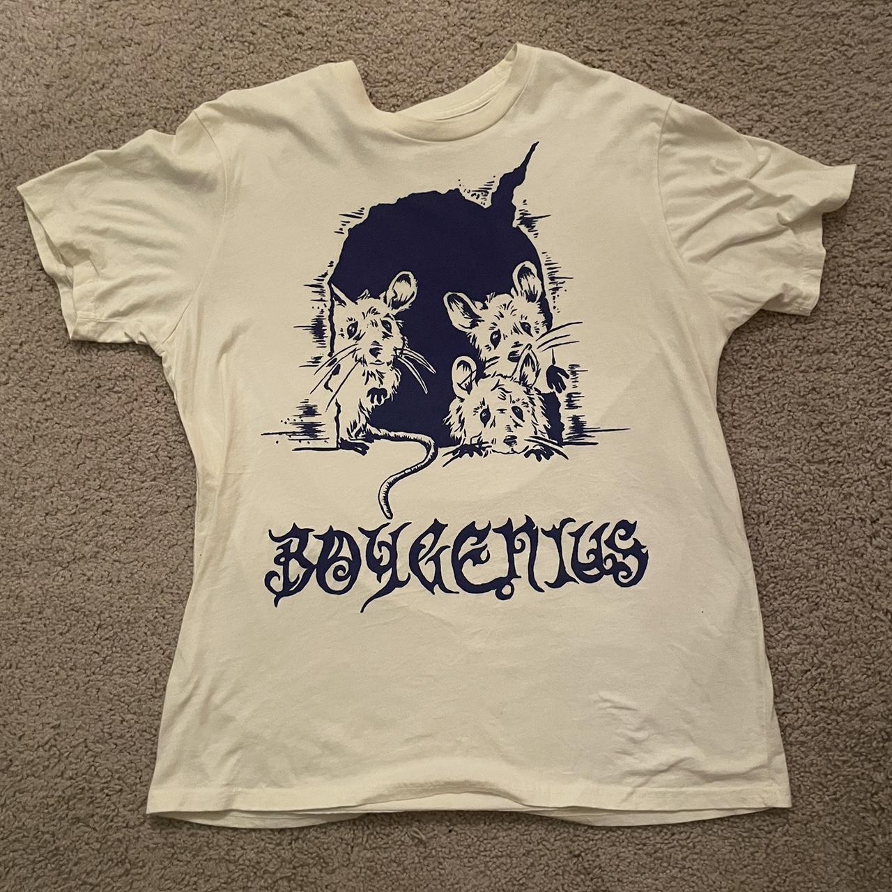 boygenius cream mice shirt Size large Worn a few... Depop