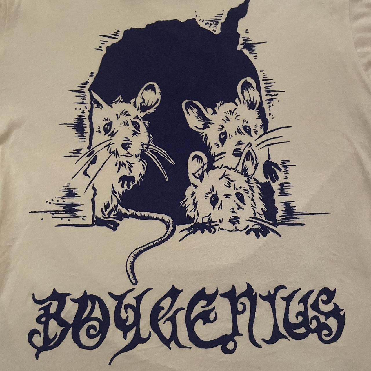 boygenius cream mice shirt Size large Worn a few... Depop