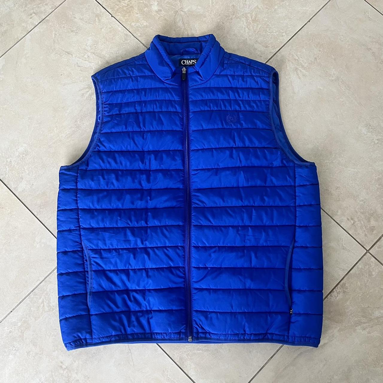 Chaps on sale puffer vest