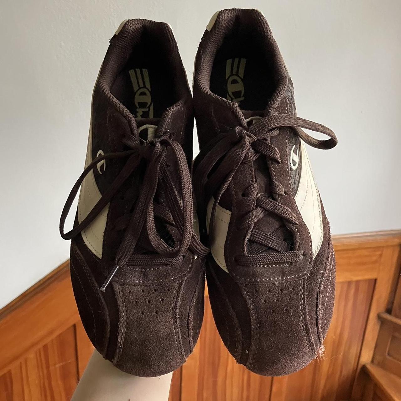 supa cute vintage champion sneakers! these are so... - Depop