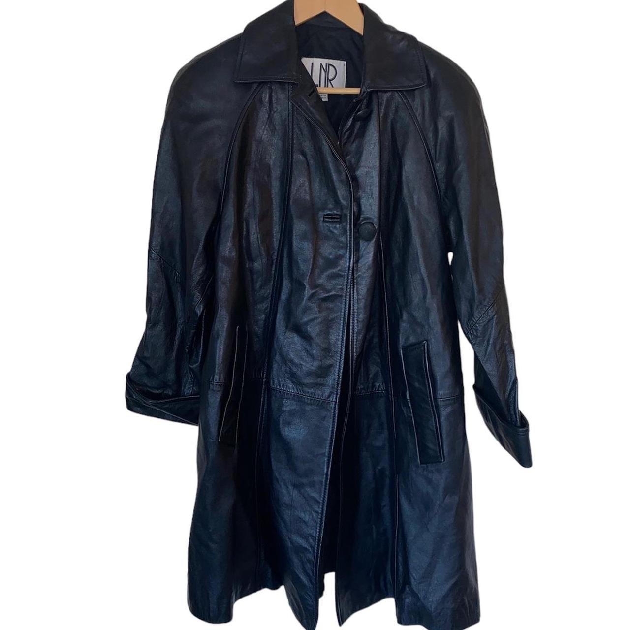 Lnr on sale leather coat