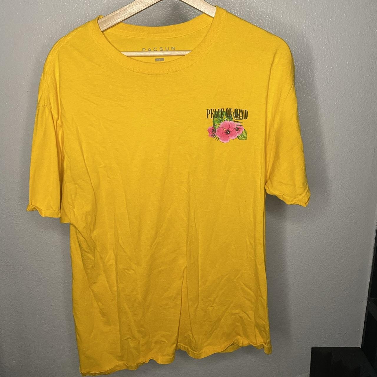 Pacsun best sale yellow shirt