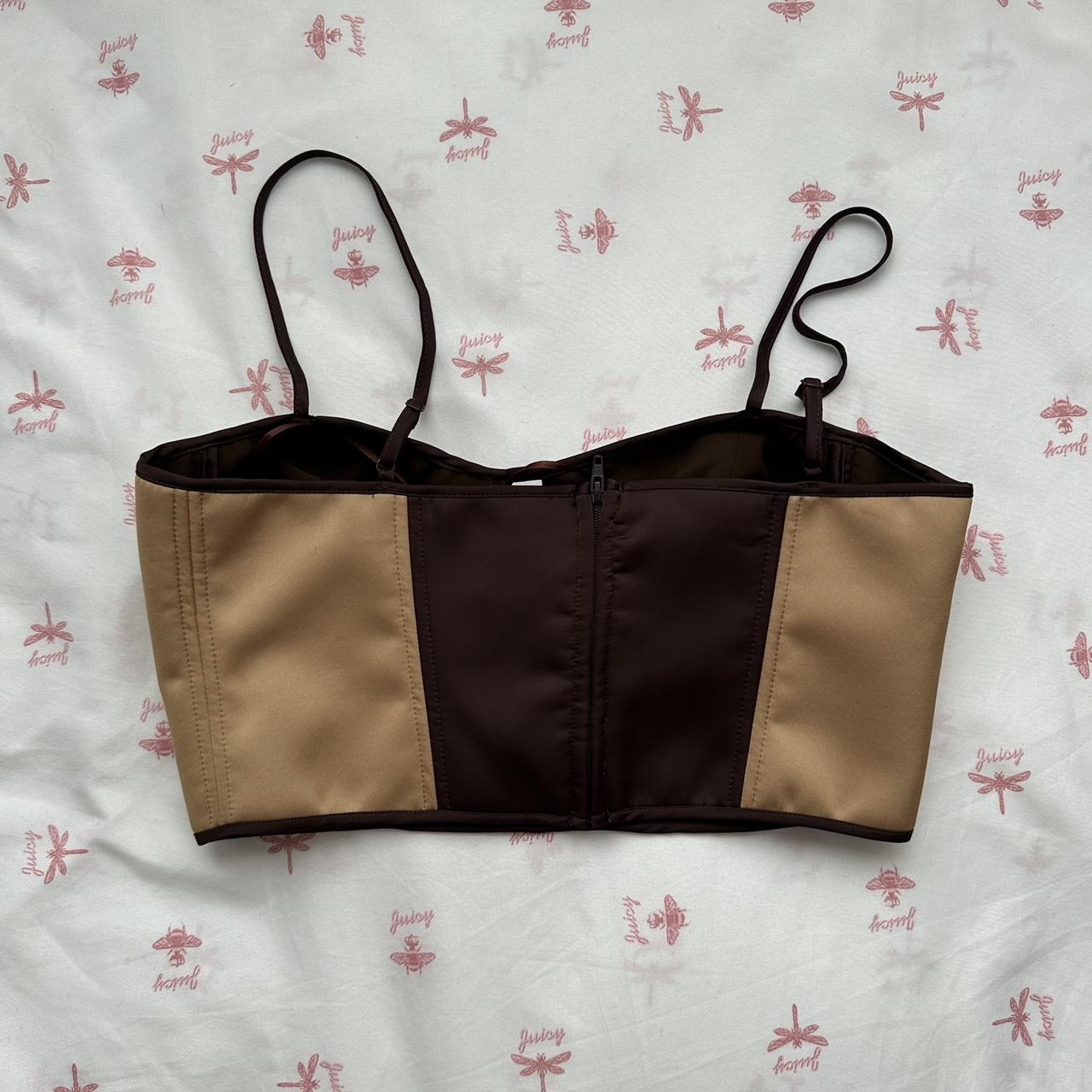 Finders Keepers Women's Brown Crop-top (2)