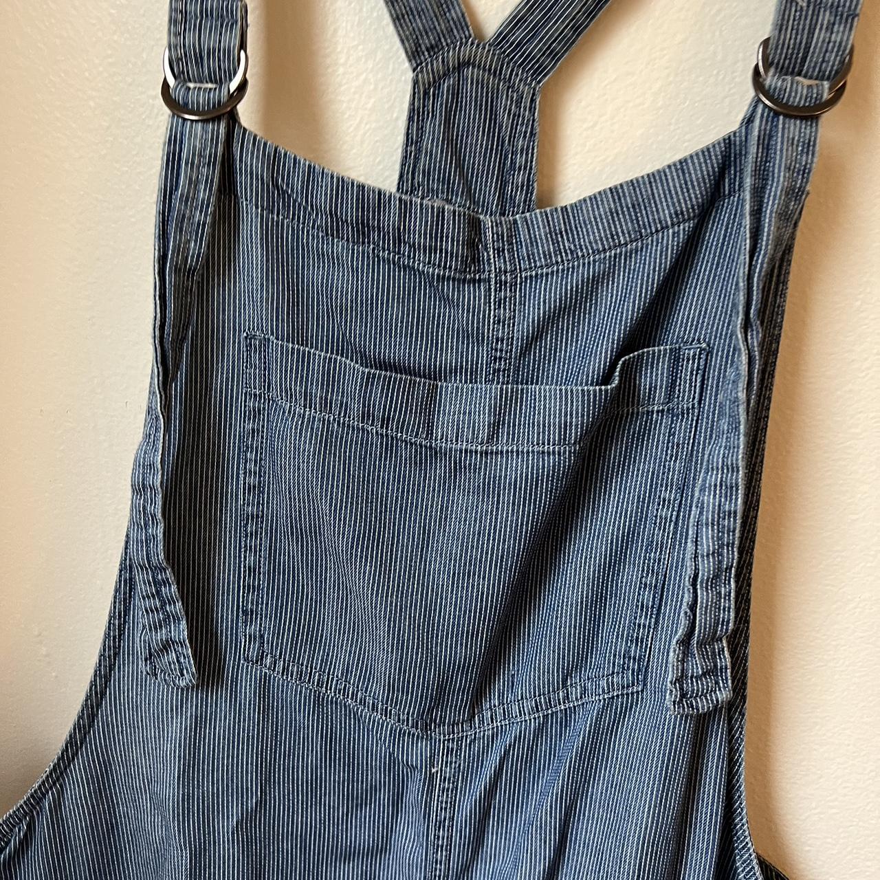 Aerie pinstripe overalls deals