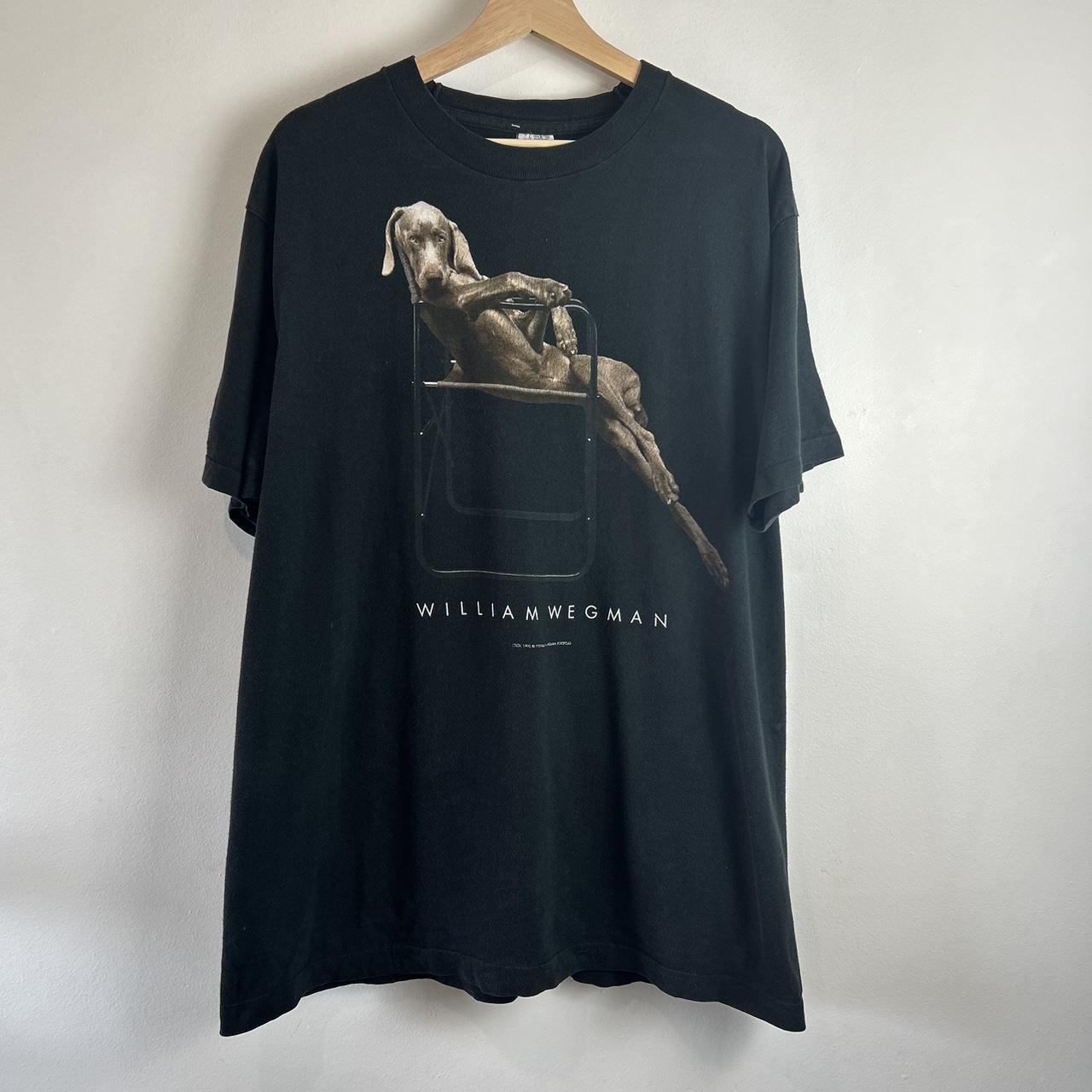 Vintage William Wegman dog Photography art graphic t | Depop