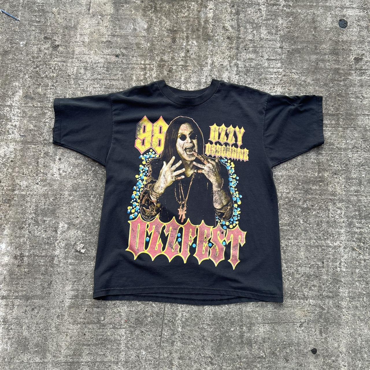 1998 Vintage outlet Ozzy Osbourne Ozzfest Tour Tee Shirt Concert 98 Metal XL T-Shirt