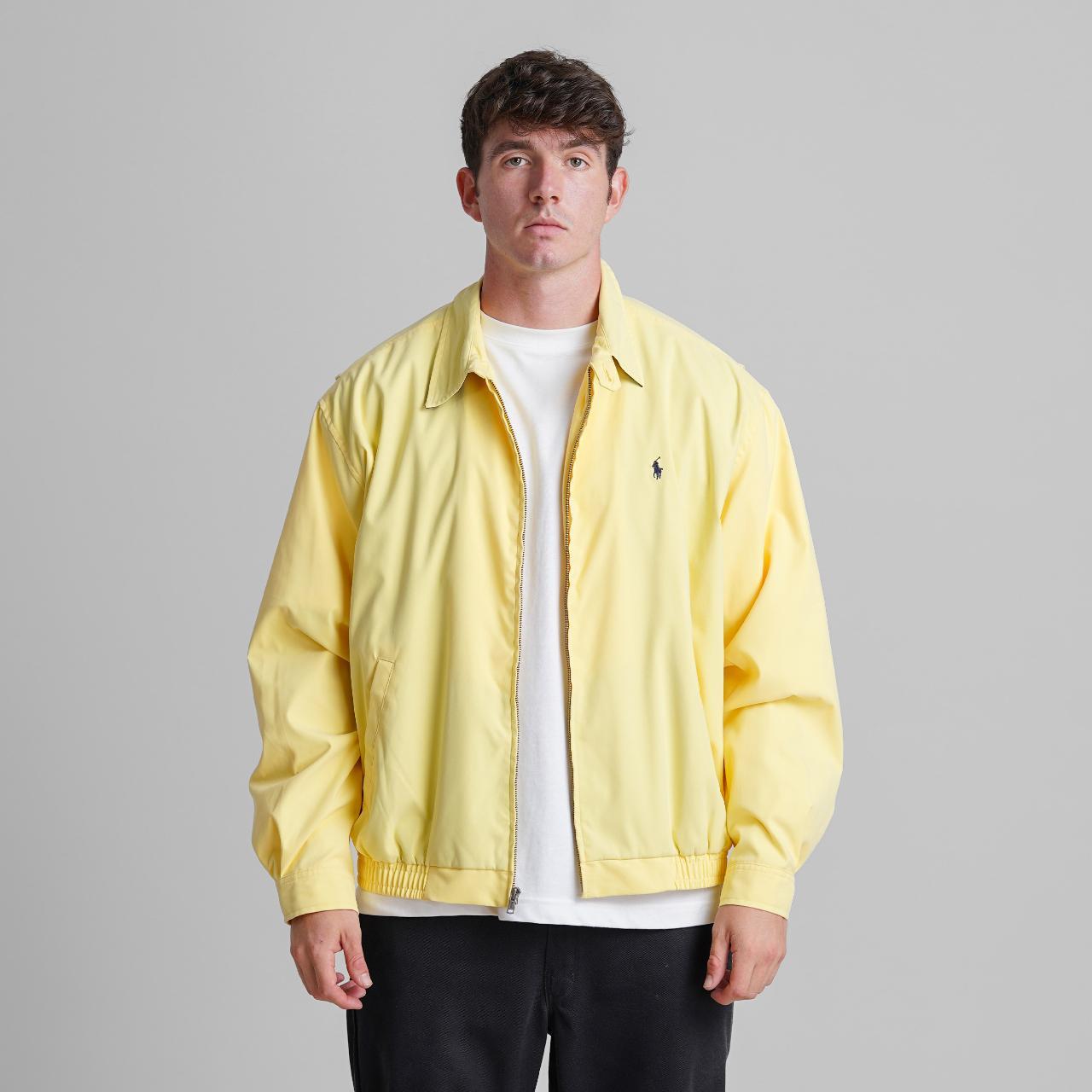 Yellow on sale harrington jacket