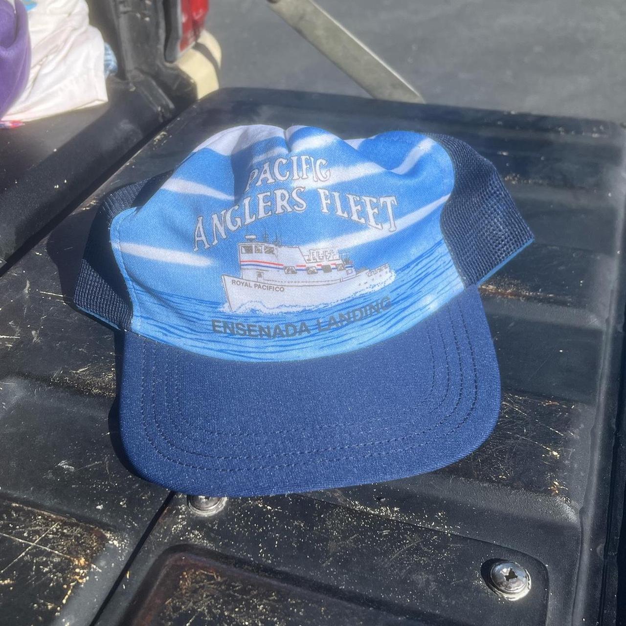 Vintage fishing boat trucker hat - Depop